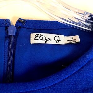Royal blue Eliza J Dress